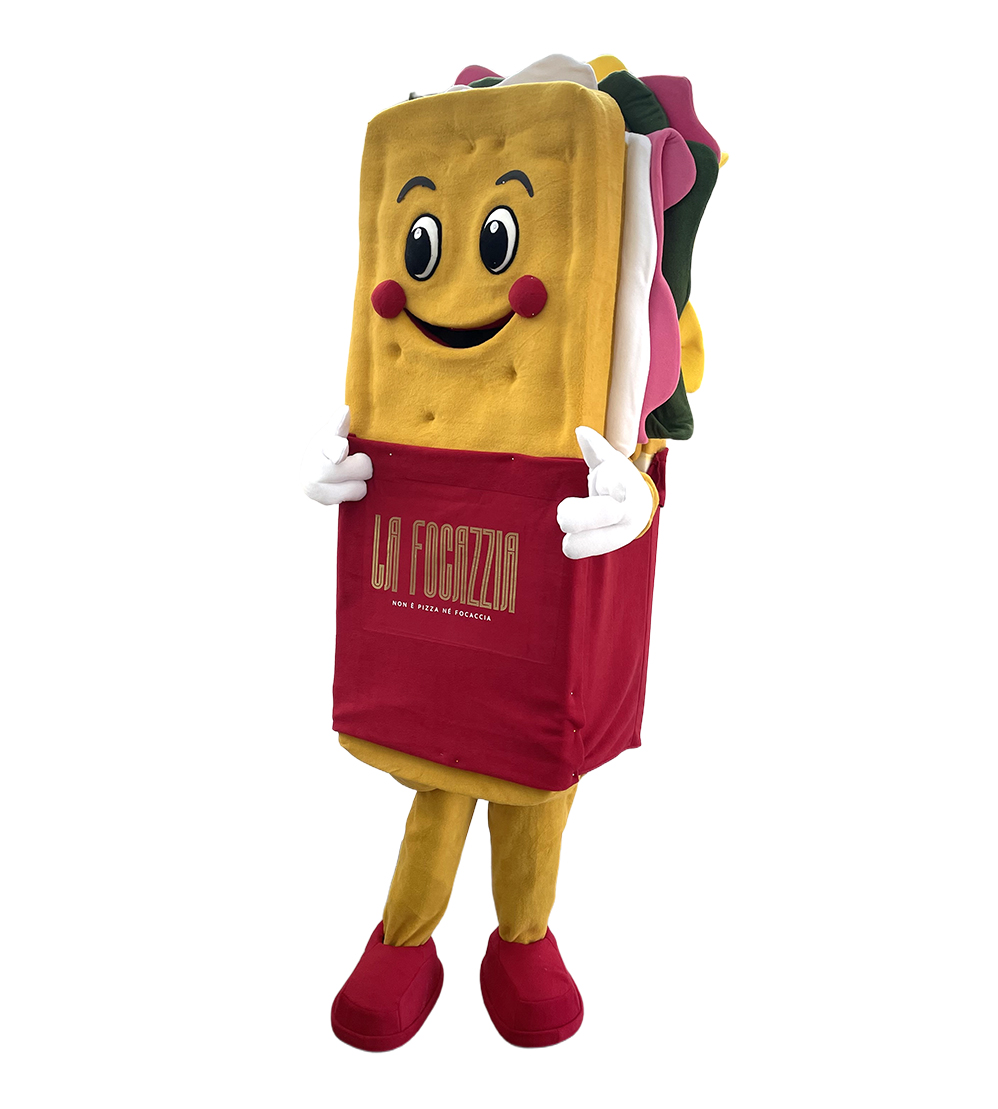 focaccia focazzia mascotte